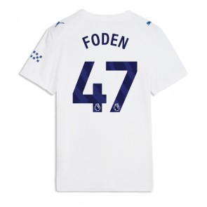 Manchester City Phil Foden #47 Tredje Tröja Dam 2026-27 Kortärmad